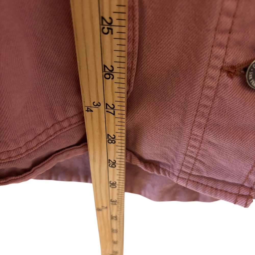 Old Navy Utility Jacket Shacket Pink Rose Large - Picture 13 of 14